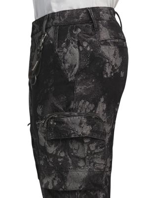 Squaw Valley Regular Fit Cargo Jeans in Black