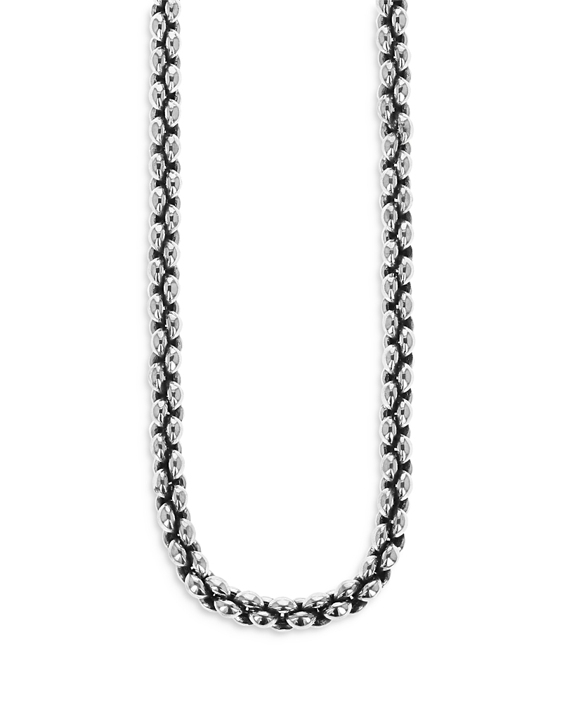Shop King Baby Studio Sterling Silver Small Infinity Link Necklace, 24