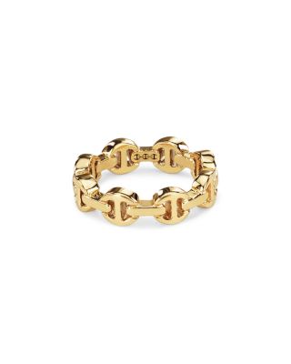 18K Yellow Gold Heritage Chain Link Ring