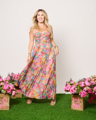 Kerri Pleated Drop Waist Dress Kerri Pleated Drop Waist Dress