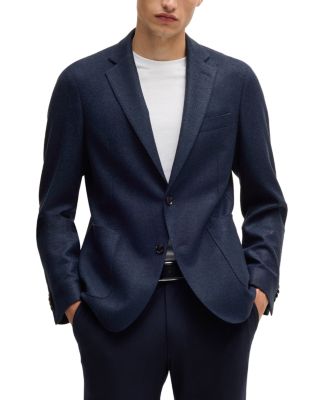 BOSS - Hanry Flannel Jersey Slim Fit Sport Coat