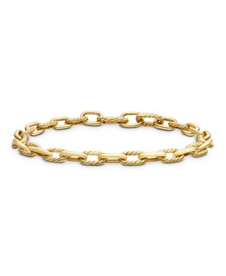David Yurman - Men's DY Madison&reg; Chain Bracelet in 18K Yellow Gold, 6mm