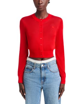 Cropped Cardigan Sweater