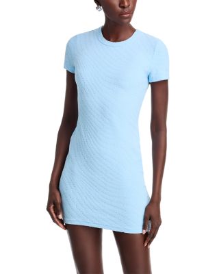 alexanderwang.t - Short Sleeve Mini Tee Shirt Dress