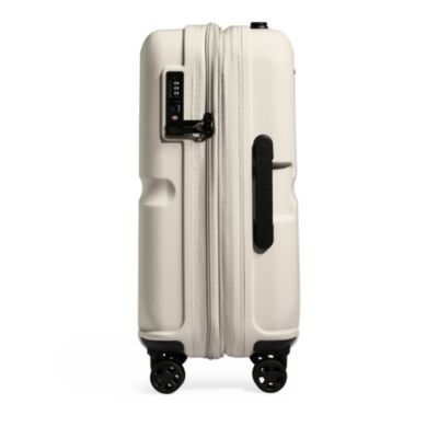 Single Stripe Expandable Carry On Suitcase