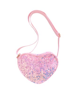 Bits & Bows - Girls  Sequin Sparkle Heart Purse - Little Kid, Big Kid