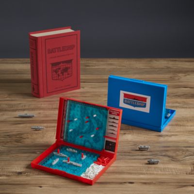 Vintage Bookshelf Assortment 4-Pack: Jenga, Battleship, Checkers &amp; Backgammon, Trivial Pursuit