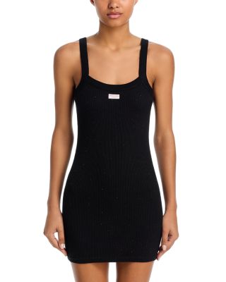 Crysal Hotfix Waffle Cami Dress