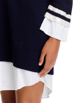 Santina Layered Look Sequin Dress