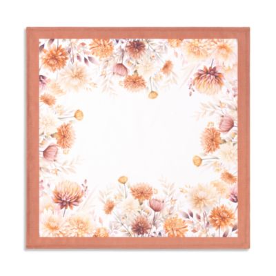 Autumn Blooms Napkins, 17"x 17", Set of 4