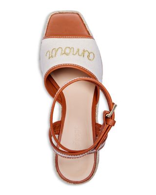 Women's Jesse Canvas Espadrille Wedge Sandals
