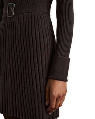REISS Vinnie Knit Mini Dress | Bloomingdale's Women