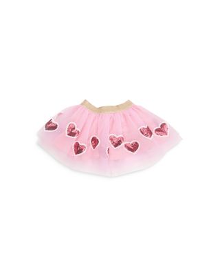 Angel Dear - Girls' Big Hearts Tutu Skirt - Baby, Little Kid