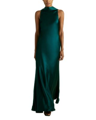 REISS - Fae Satin Maxi Dress