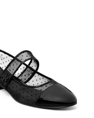 Women's Cap Toe Mary Jane Flats