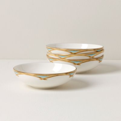 Colonial Bamboo Fruit Bowl, Set of 4