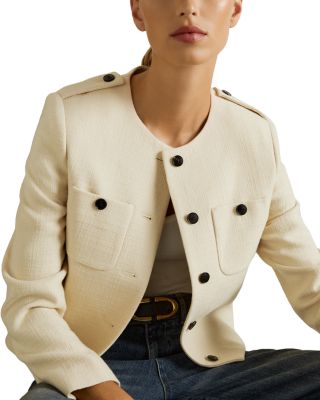 Blane Wool Cropped Jacket