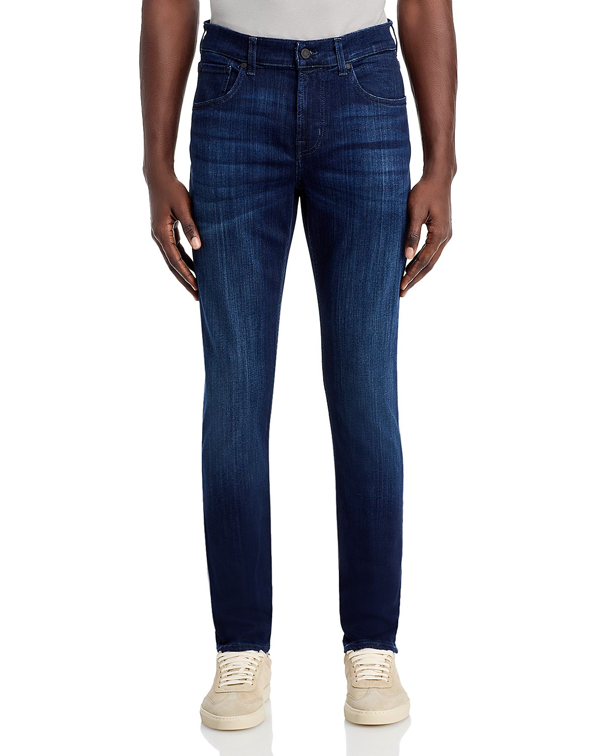 7 For All Mankind Luxe Performance Plus Slimmy Tapered Slim Fit Jeans
