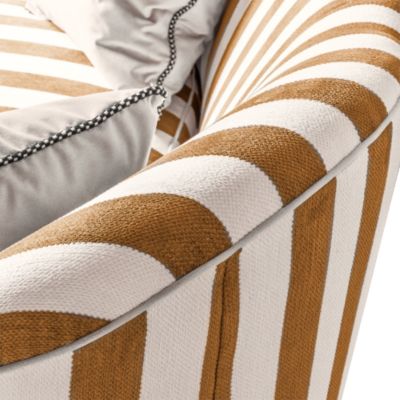 Marquee Stripe Chenille Sofa