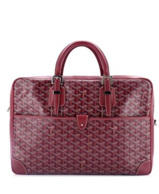 Pre-Owned Goyard - MM Ambassade Briefcase Coated Canvas