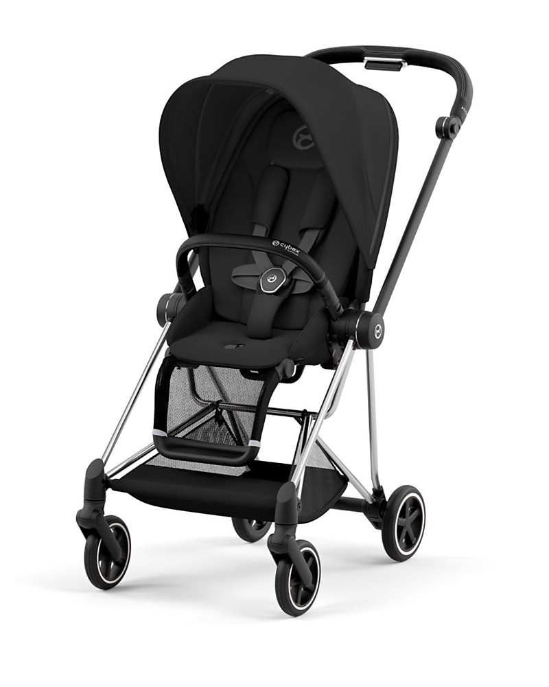 Cybex Mios 3 Stroller In Chrome Frame/sepia Black Seat Pack