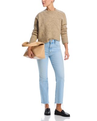 Lil' Hustler High Rise Cropped Flared Jeans in Ball in Your Court