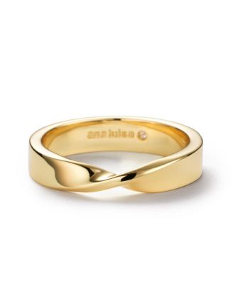 Ana Luisa - Gold Band Ring - Eliora