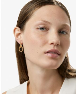 Double Hoop Earrings - Ash Double