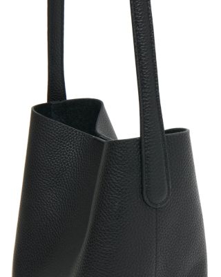 Mini Everyday Cabas Leather Shoulder Bag