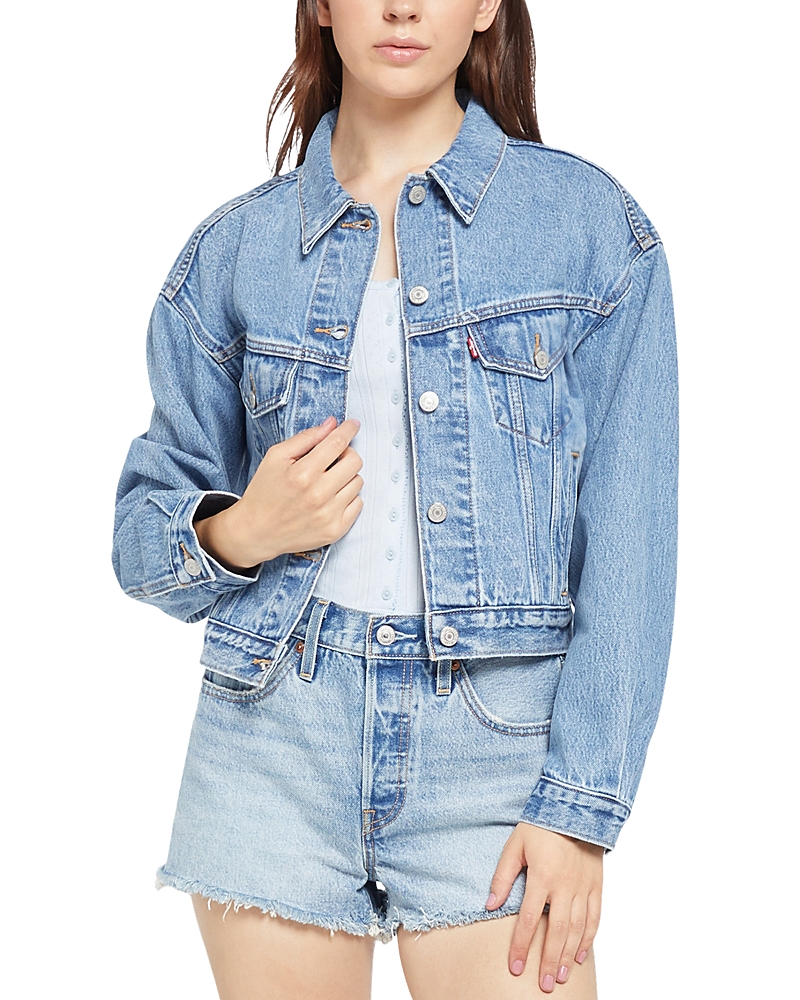 Levi's Shrunken '90s Trucker Jacket In Strange En