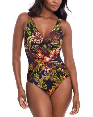 Miraclesuit - Botanico Crossover One Piece Swimsuit