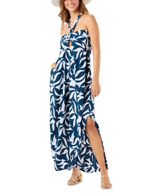 Liv Halter Cut Out Slim Fit Jumpsuit 