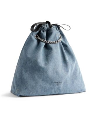 Crush Medium Tote Bag Denim