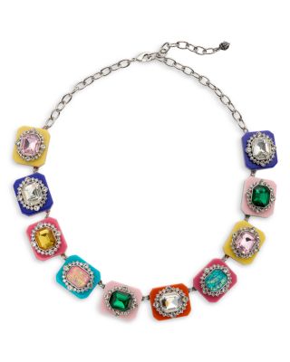 Kurt Geiger Gemstone collar statement hotsell necklace rainbow NEW