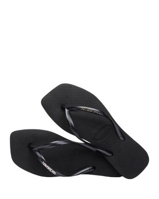 Women's Slim Square Flip Flop Sandals