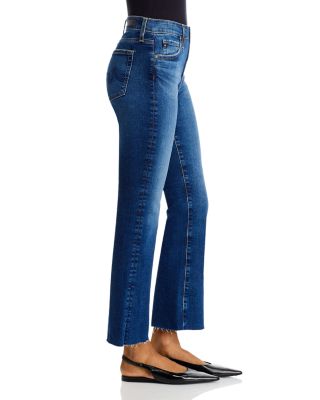 Farrah Mid Rise Cropped Bootcut Jeans