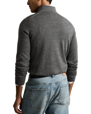 Quarter Zip Wool Sweater