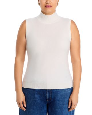 Sleeveless 100% Cashmere Sweater - Exclusive