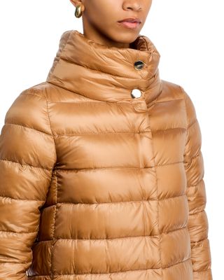 Amelia Stand Collar Down Puffer Coat