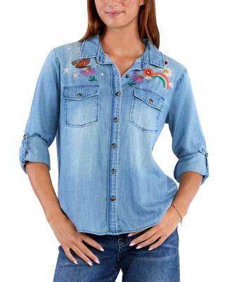 Billy T - Happy Place Denim Shirt