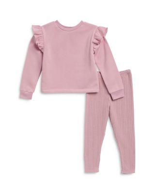 Splendid - Girls' Winter Rose Long Sleeved Top & Leggings Set - Little Kid