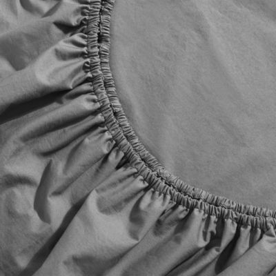 Washed Percale Cotton Sheet Set, Twin XL