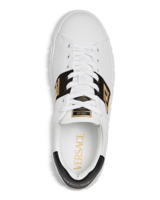 Men's Greca Embellished Low Top Sneakers