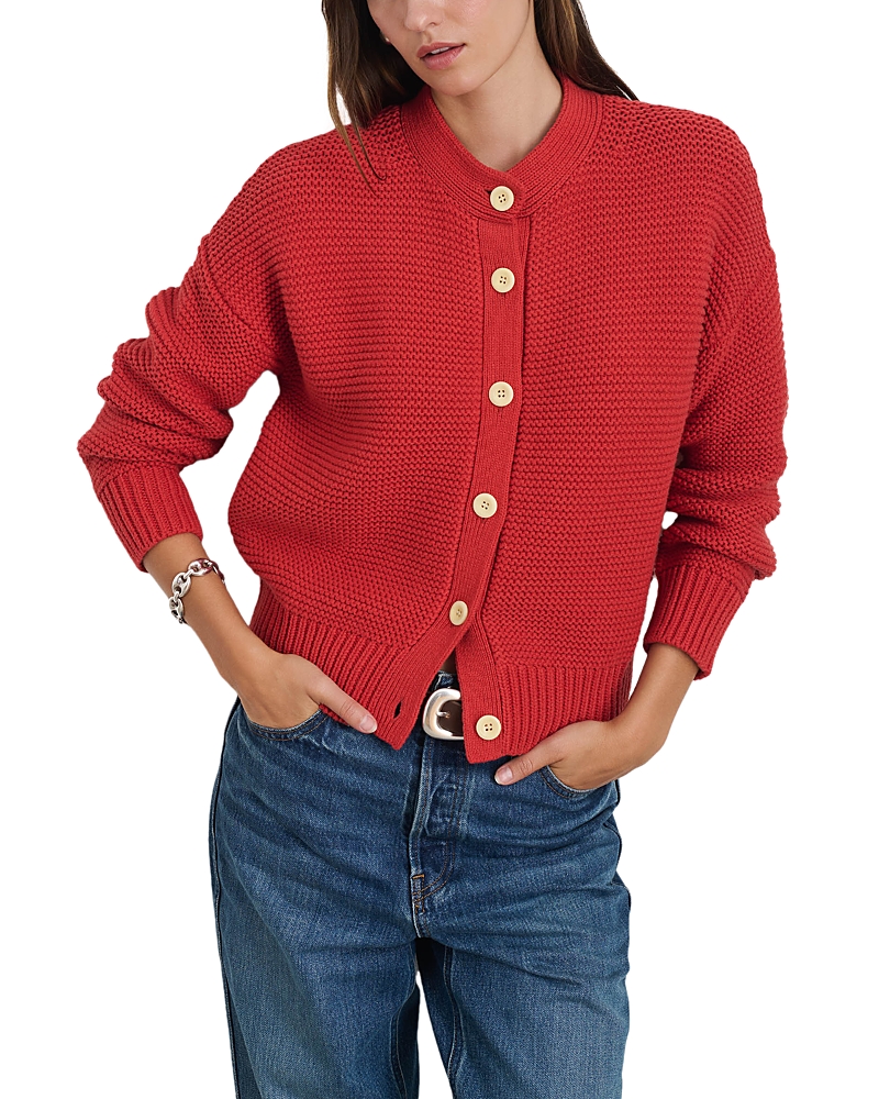 Alex Mill Nico Crewneck Cotton Cardigan