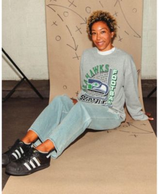  Unisex NFL Seattle Seahawks Backfield Crew Fleece