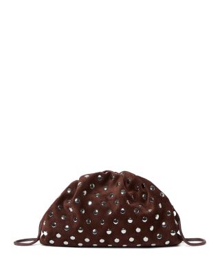 Loeffler Randall - Bailey Pleated Suede Clutch