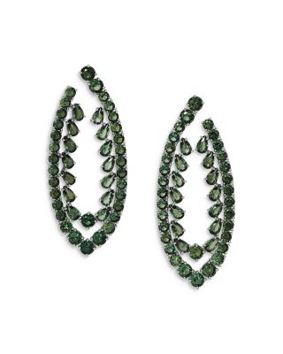 Nadri - Starlet Stone Drop Front to Back Earrings