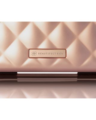 Portable Makeup Table Box - Gold