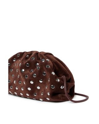 Bailey Pleated Leather Clutch