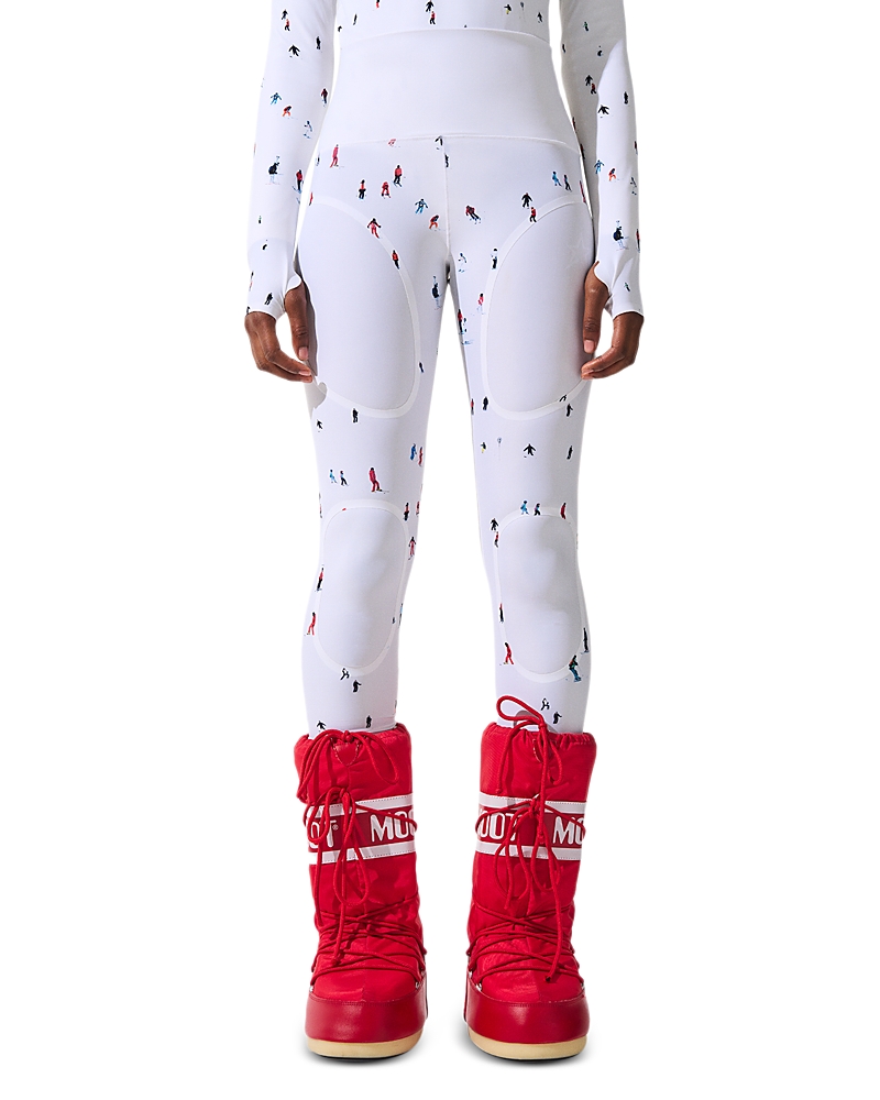 Perfect Moment X Dede Johnston Active Leggings In Dede Ski Print